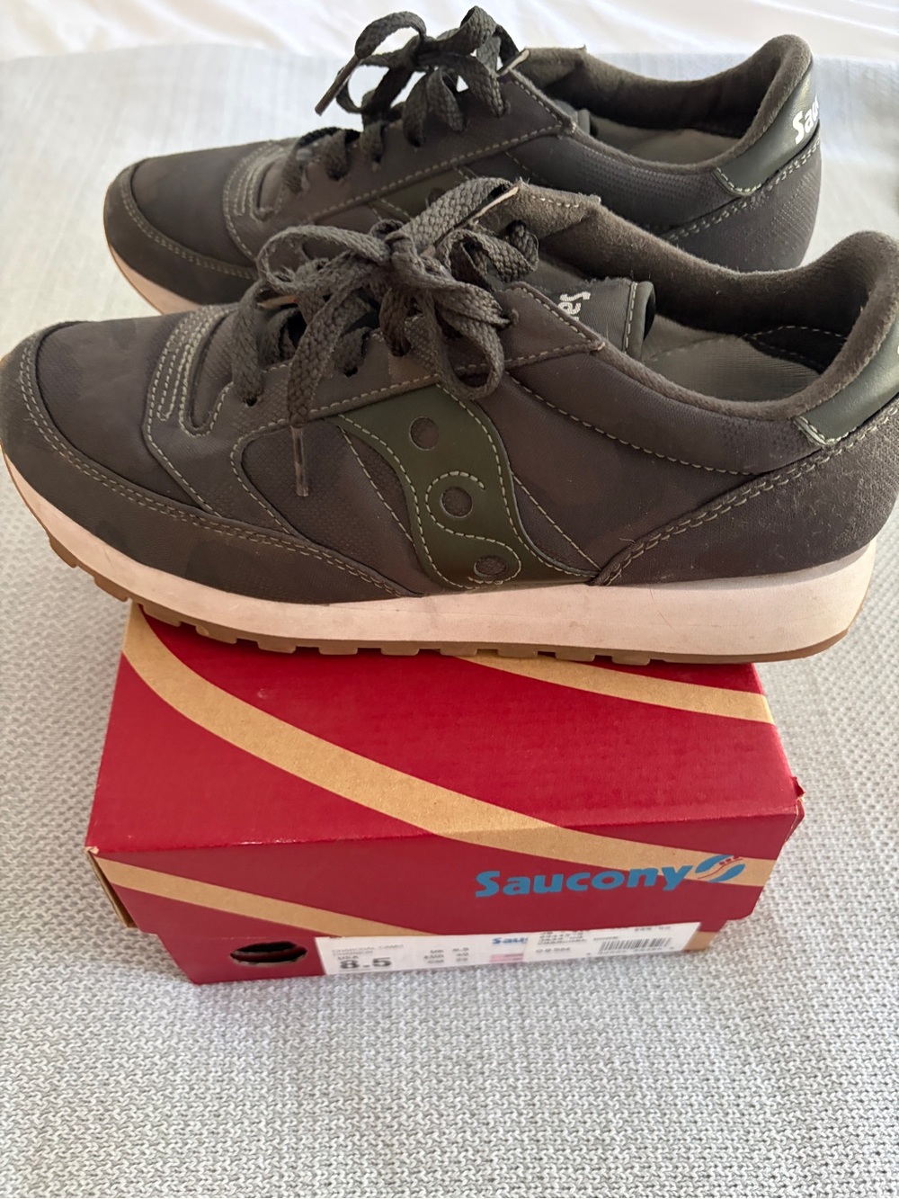 Saucony Women's Jazz Camouflage Athletic Sneakers